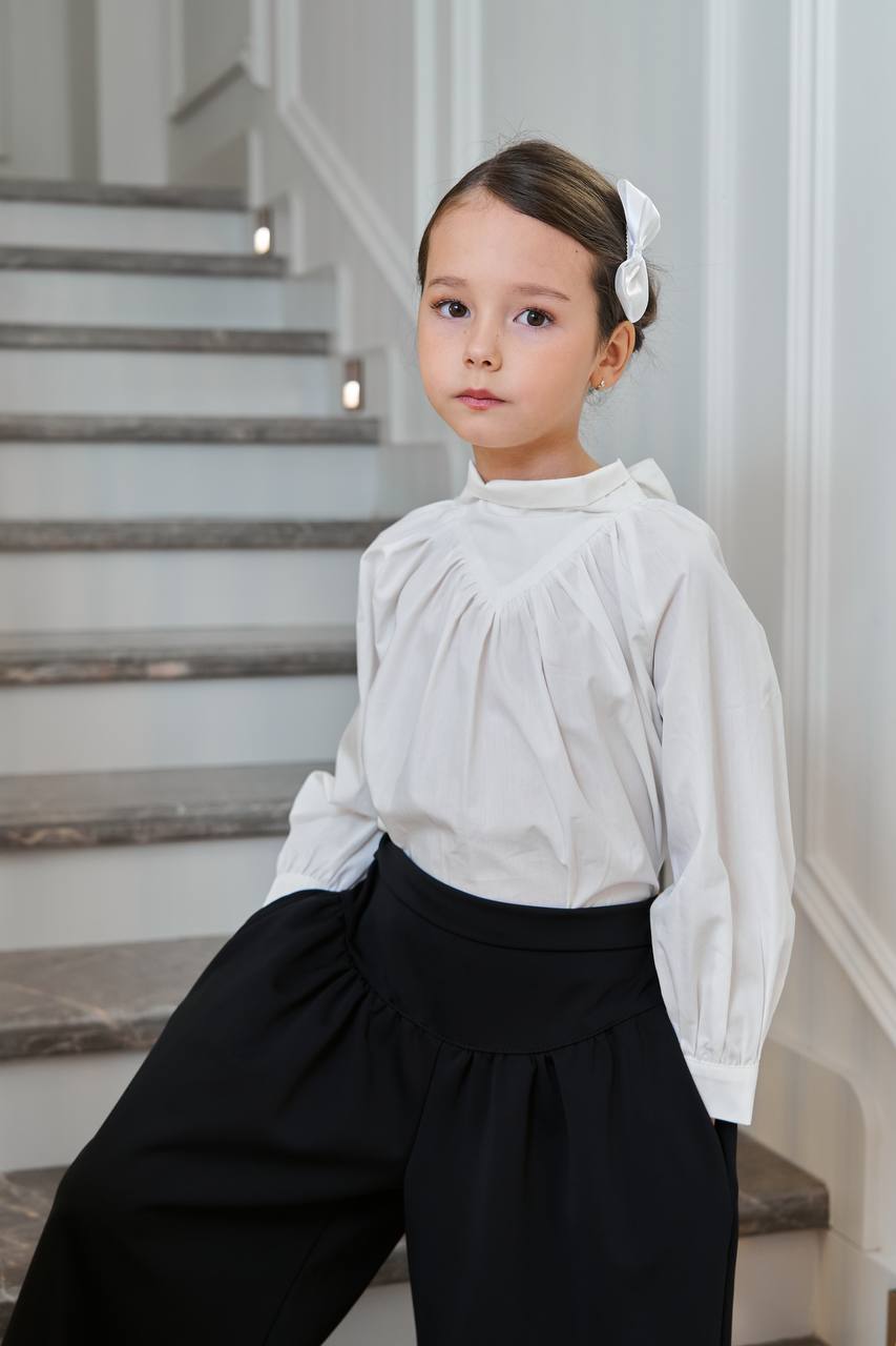 Блузка MAMA LUMA бежевый 5-6 лет — изображение 2