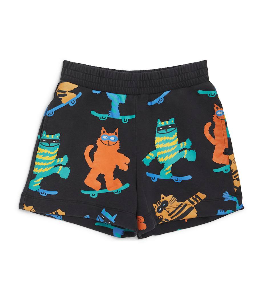 Шорты STELLA McCARTNEY Мальчики черный/разноцветный 5лет