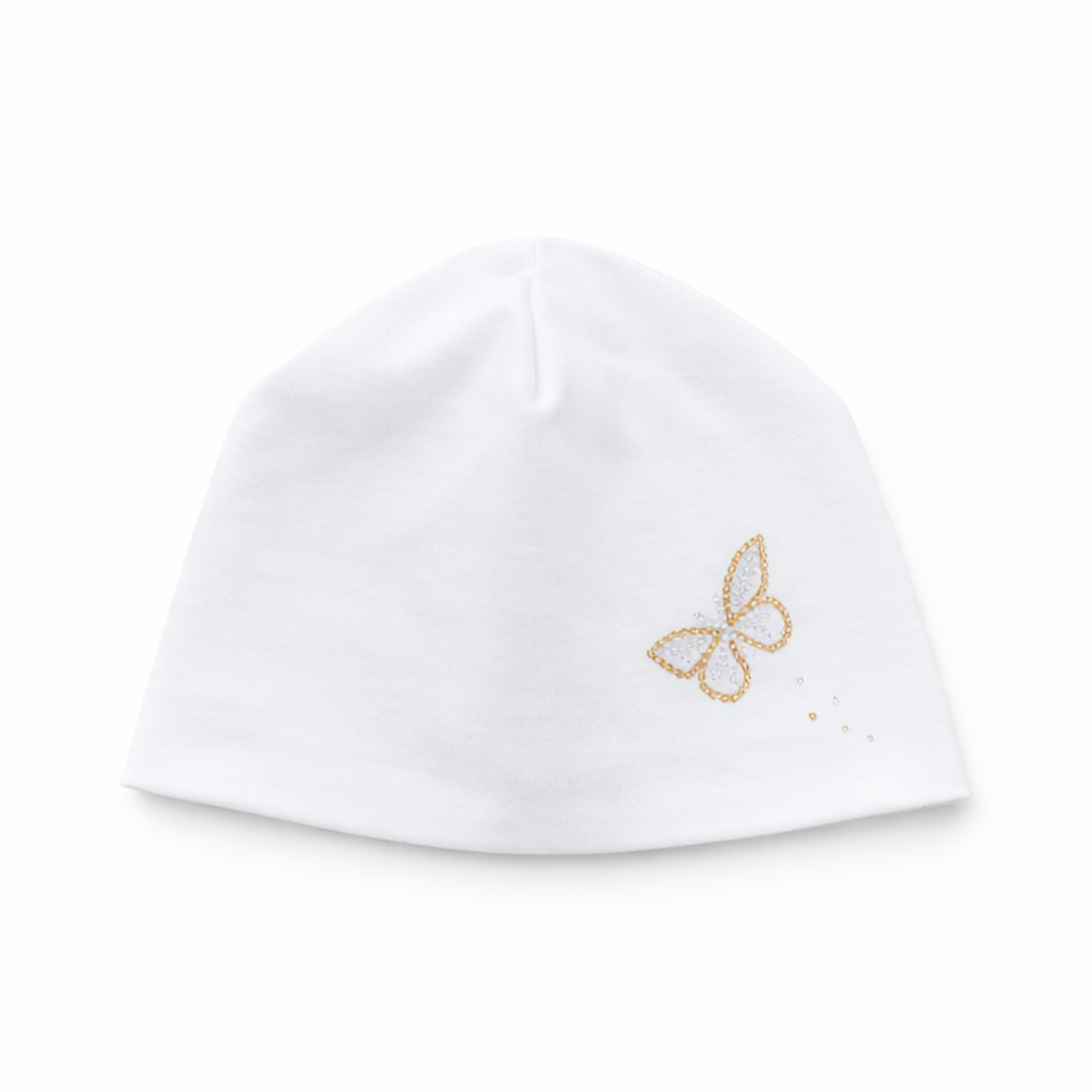 Шапка STORY LORIS LUXURY белый Девочки 1 м
