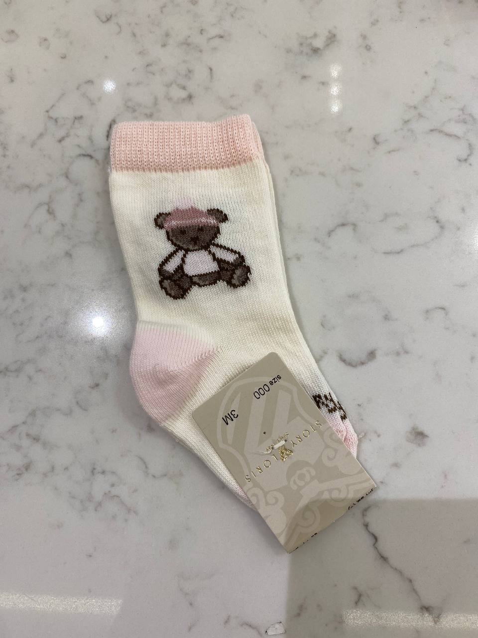 Носки STORY LORIS Девочки белый/розовый 3 м — изображение 2