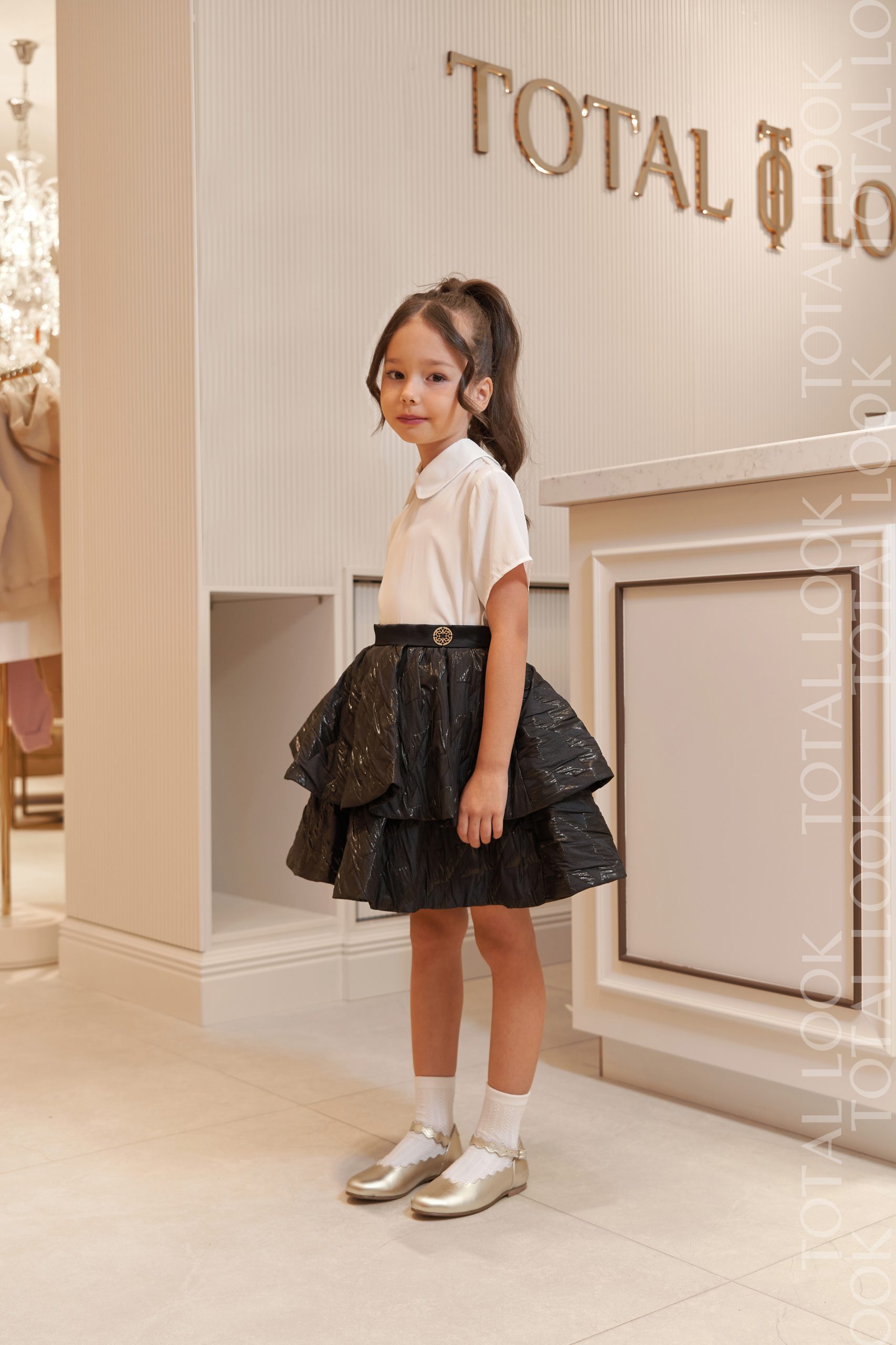 Юбка ELIE SAAB Девочки черный 4 года — изображение 2