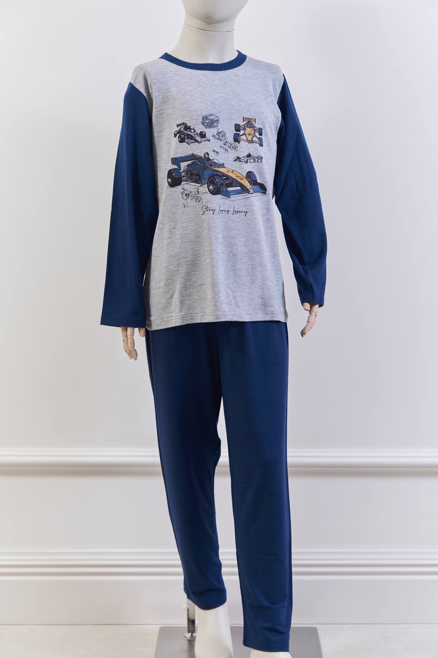 Пижама STORY LORIS Мальчики Серый 8лет