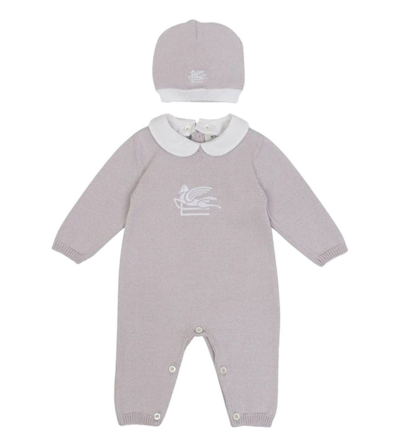 Комбинезон с шапкой ETRO Мальчики серый 3 м