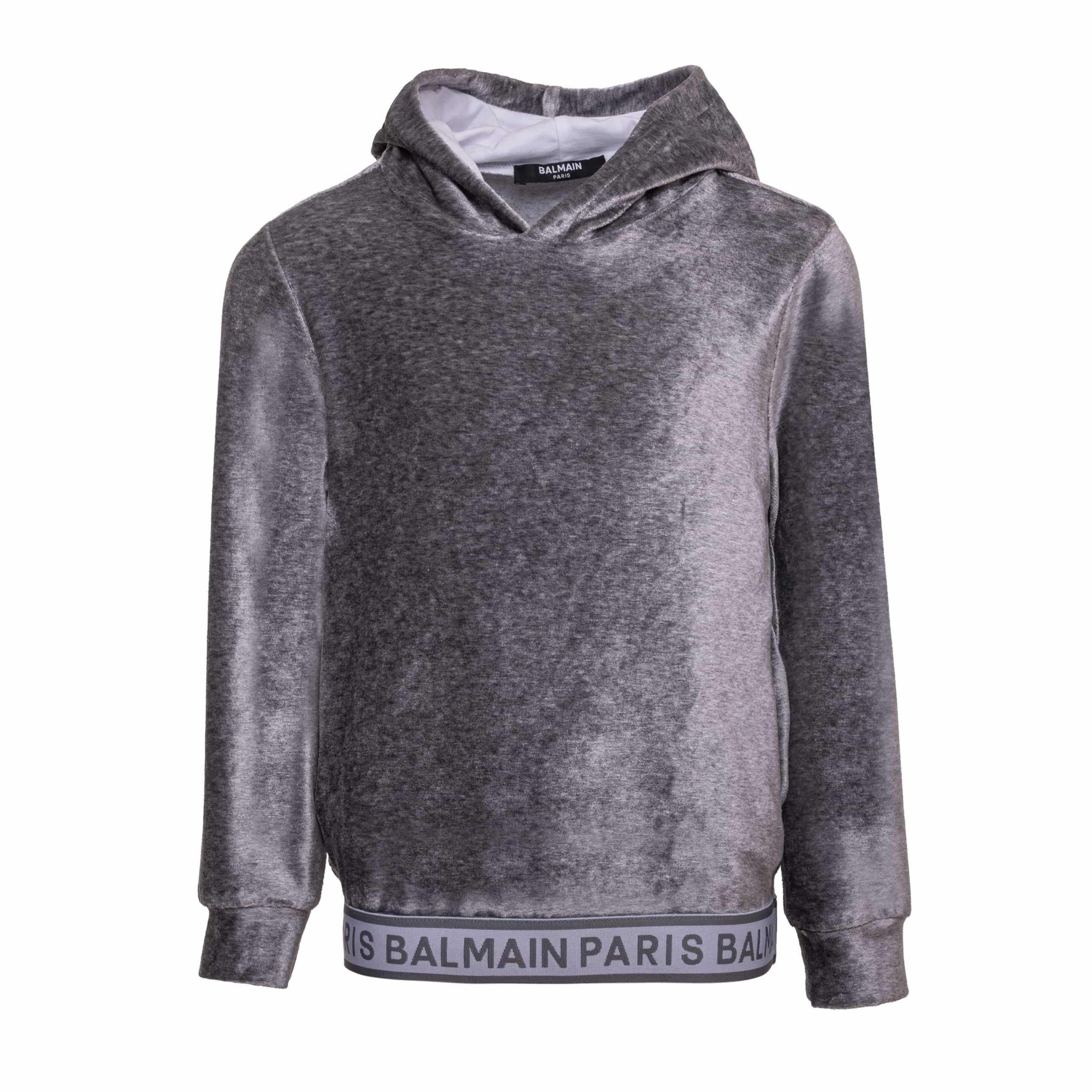 Толстовка BALMAIN Мальчики серый 10 лет