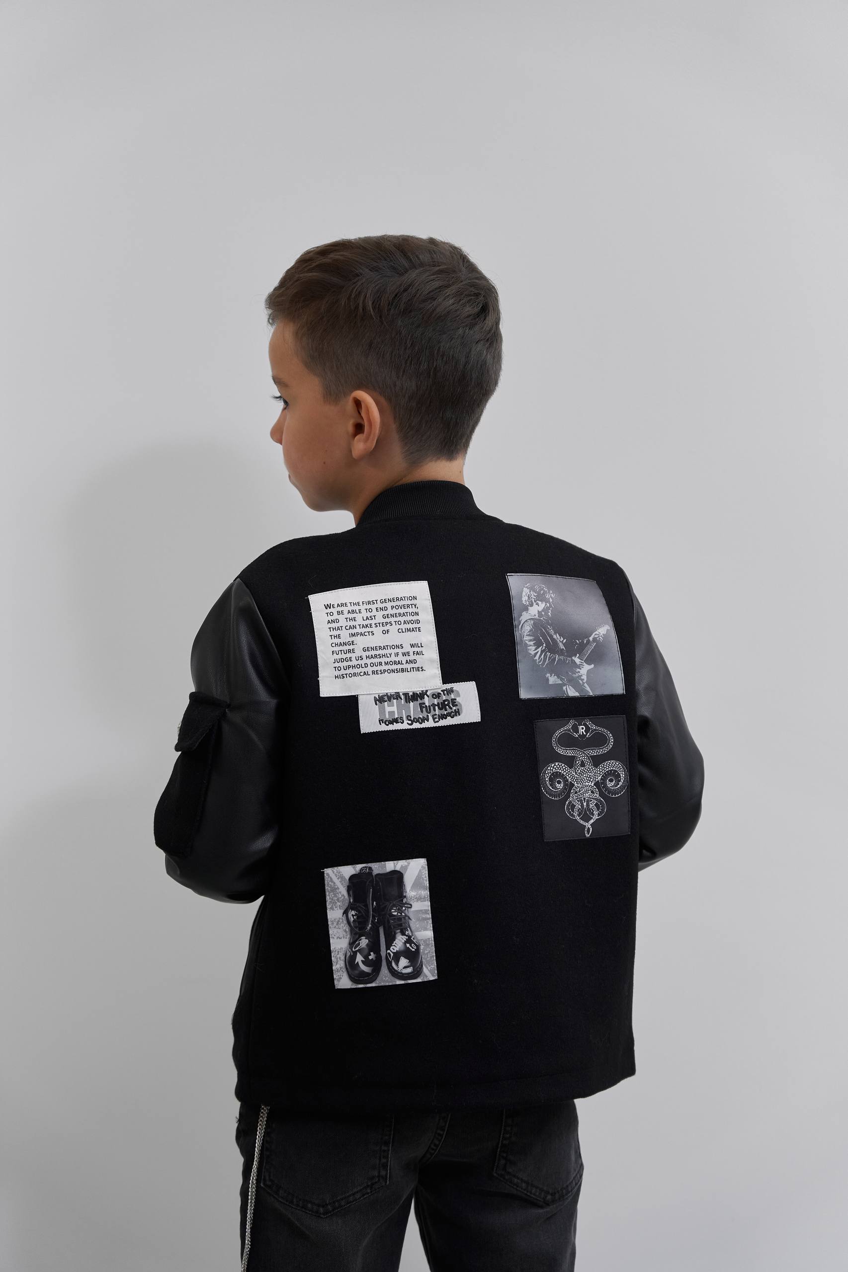 Куртка RICHMOND Мальчики черный 6 лет