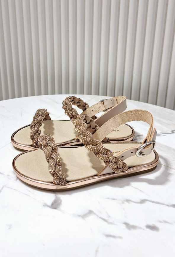 Сандалии BABY WALKER Девочки бежевый 22 — изображение 2