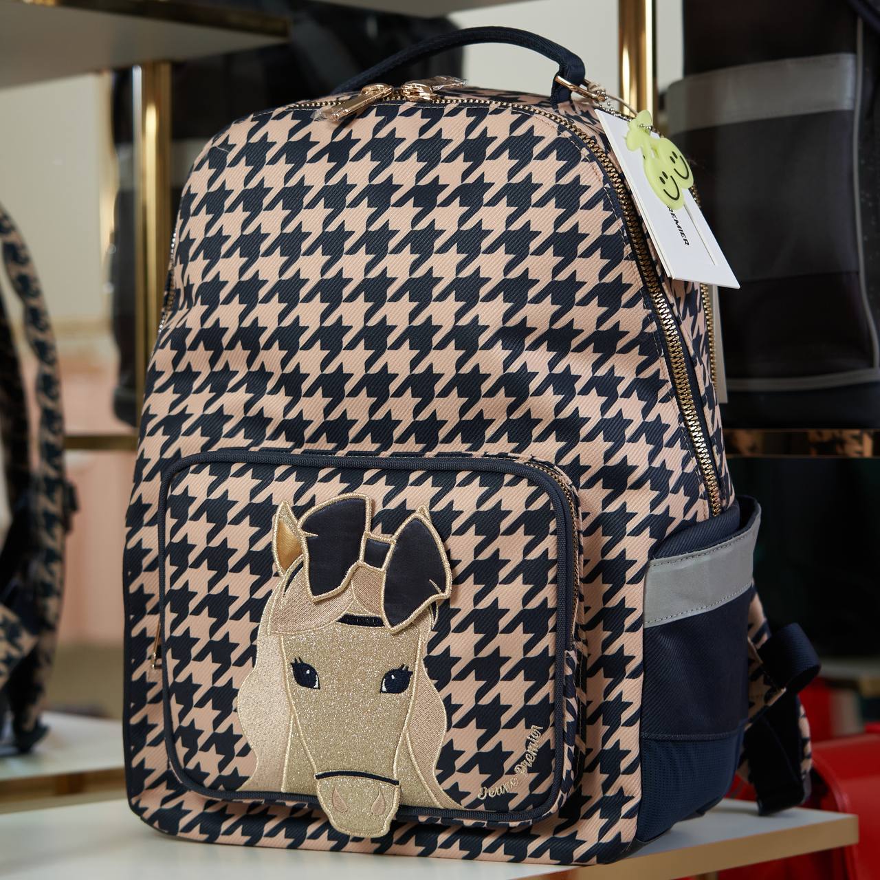 Рюкзак Jeune Premier Bobbie - Houndstooth Horse