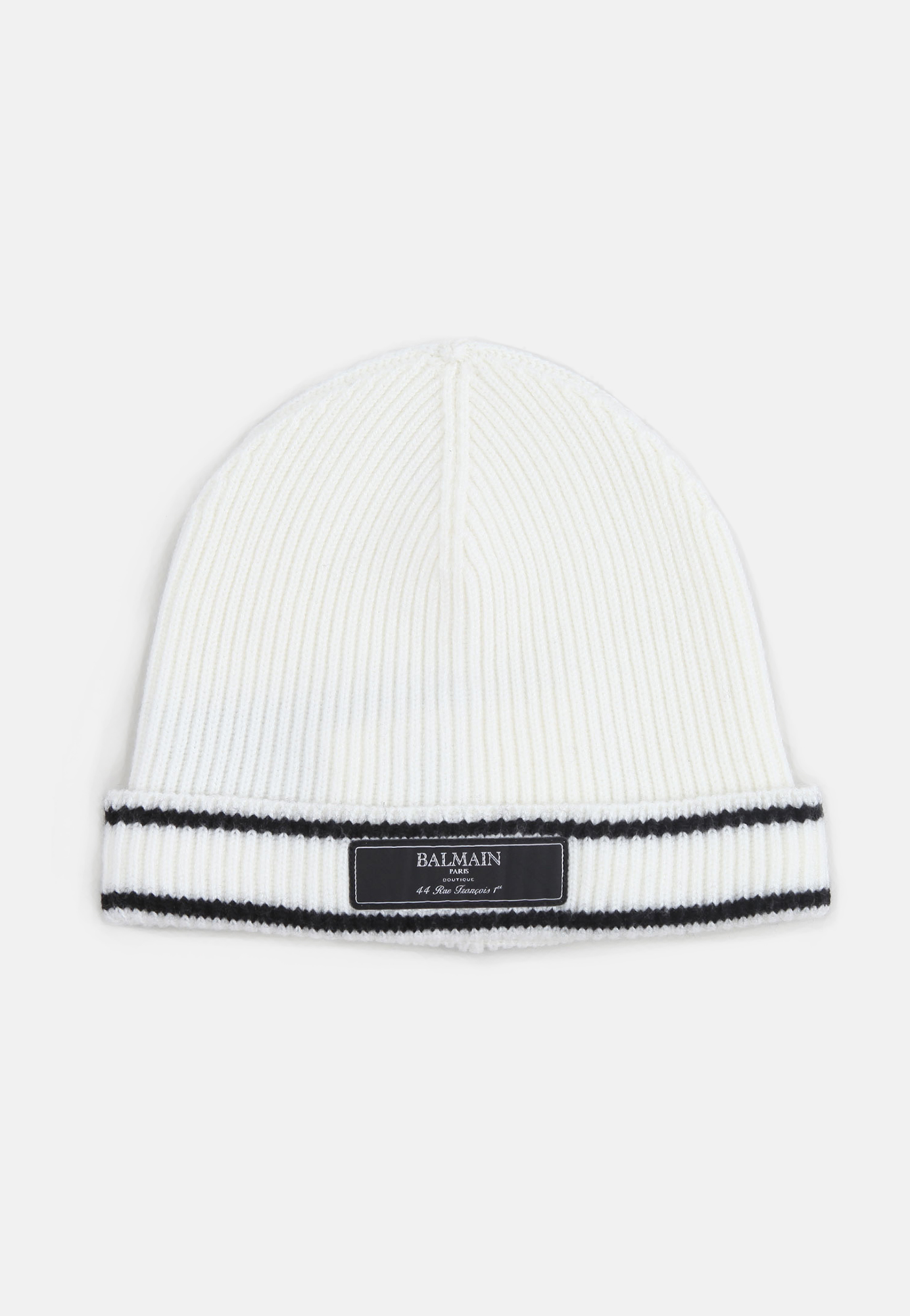 Шапка BALMAIN Мальчики белый/черный III