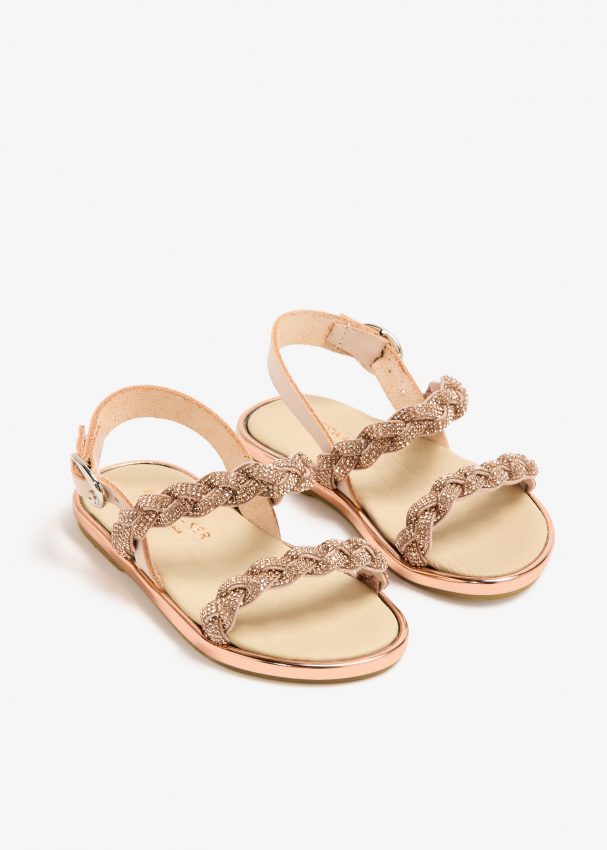 Сандалии BABY WALKER Девочки бежевый 25