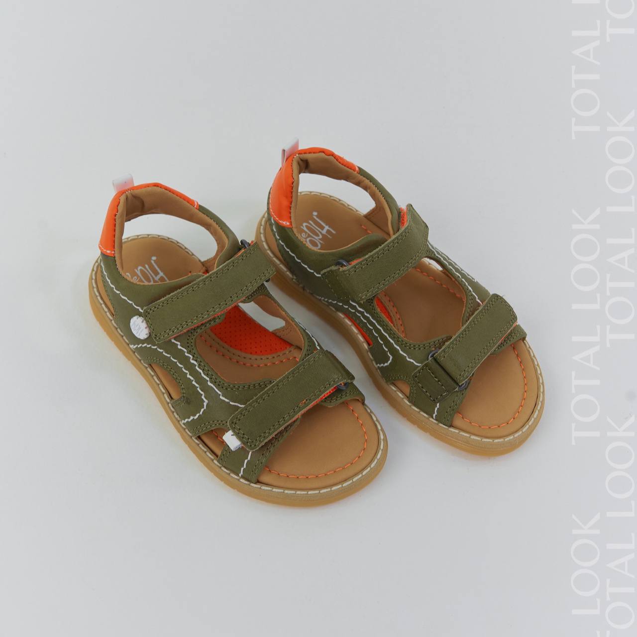 Сандалии LEOPH хаки Мальчики 24