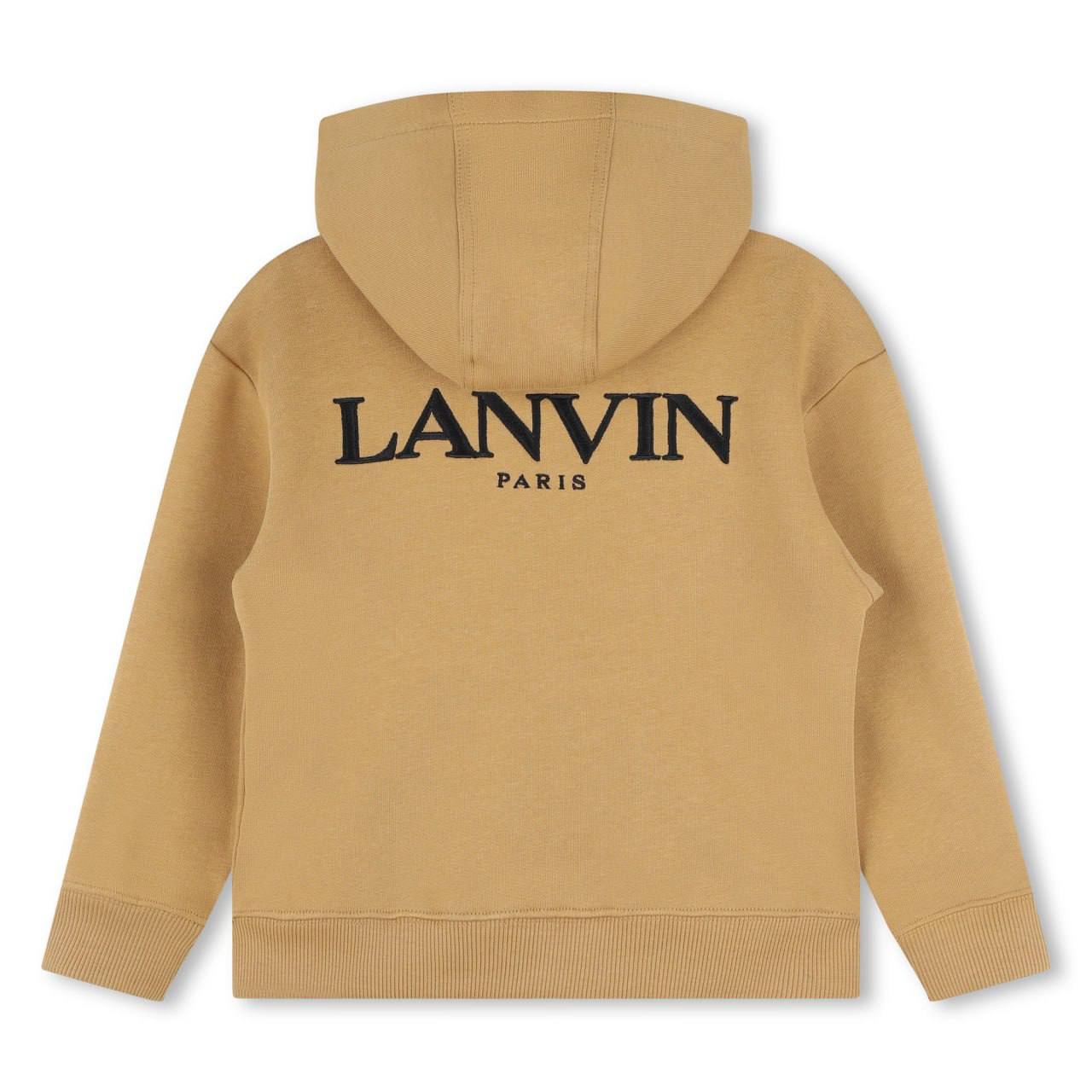 Толстовка LANVIN Мальчики светло-коричневый 8 лет — изображение 2