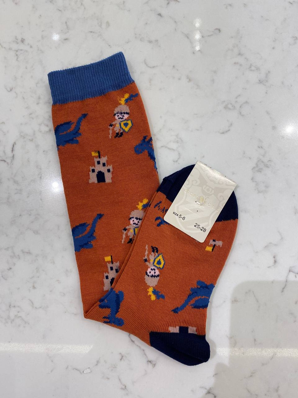 Гольфы STORY LORIS Мальчики красный/черный 25/28