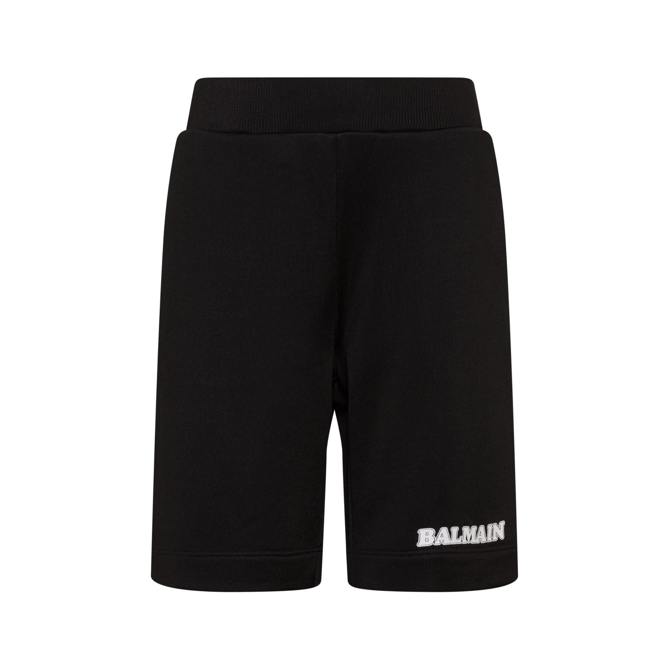 Шорты BALMAIN черный/белый Мальчики 8 лет