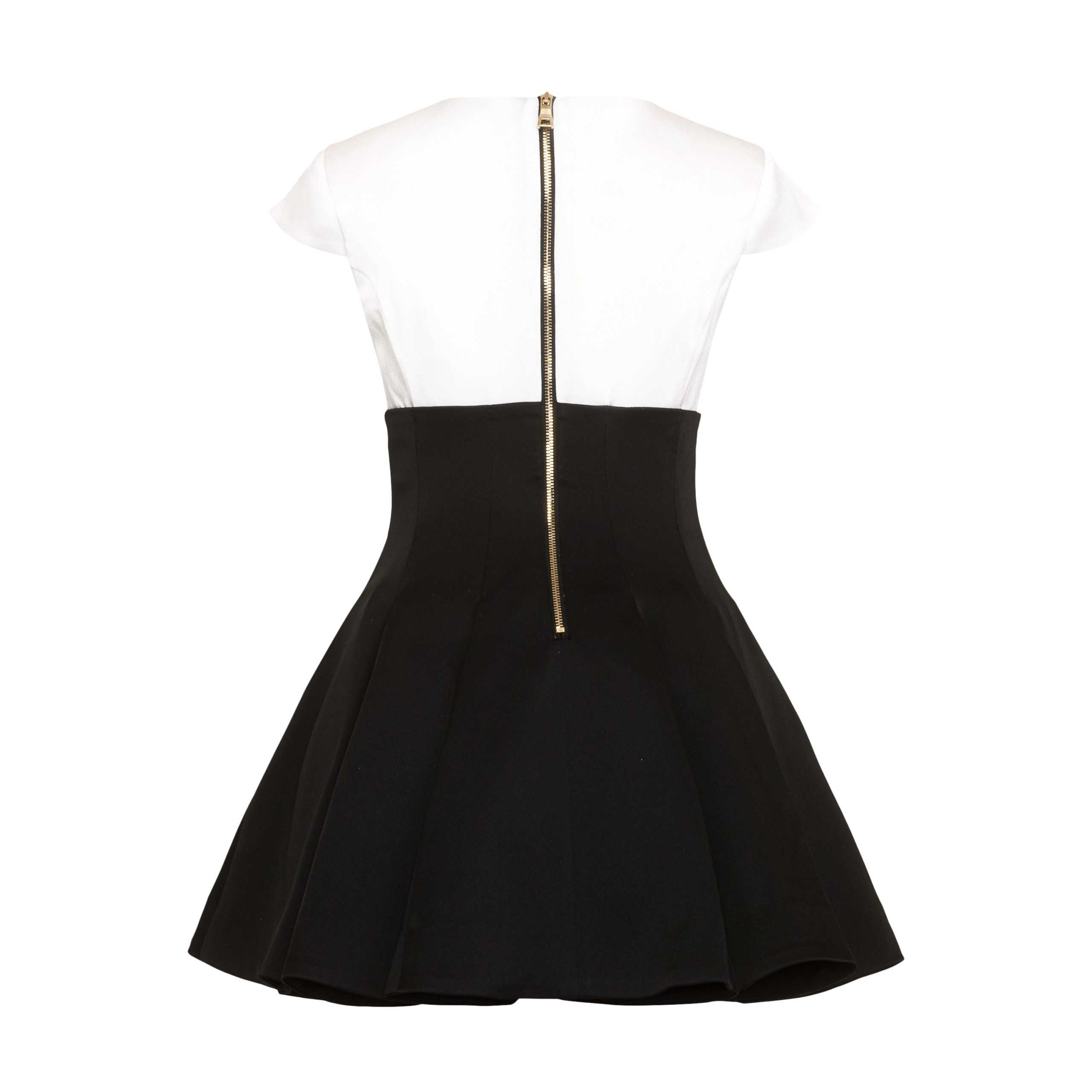 Платье BALMAIN Девочки черный/белый 4 года — изображение 2