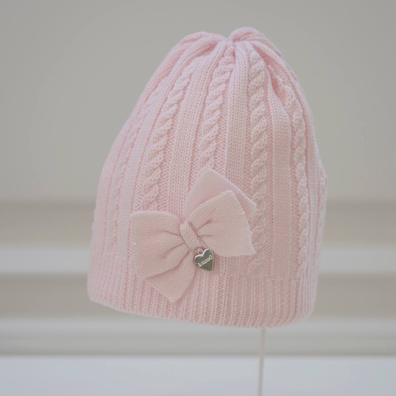 Шапка IL TRENINO Девочки розовый 3-6 м