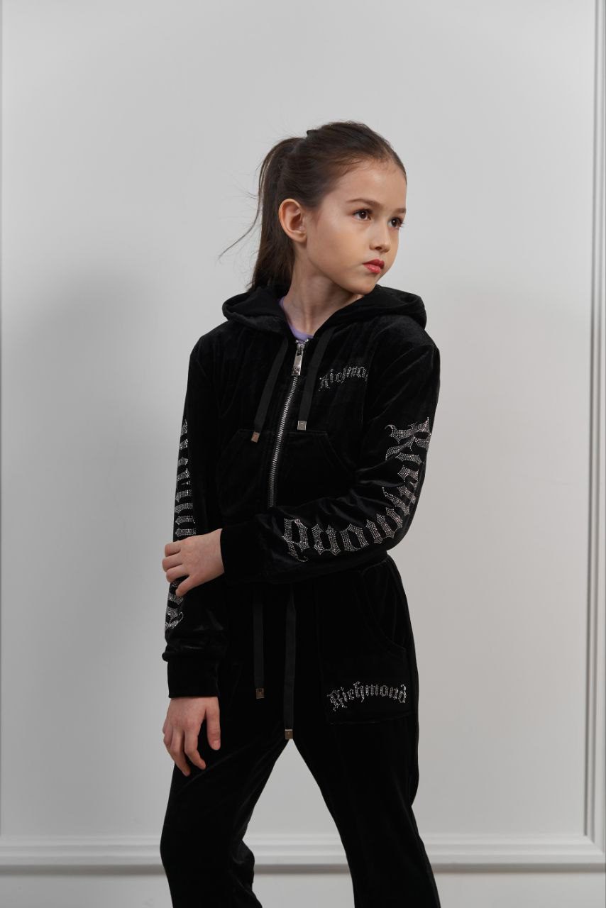 Толстовка RICHMOND Девочки 4 года черный