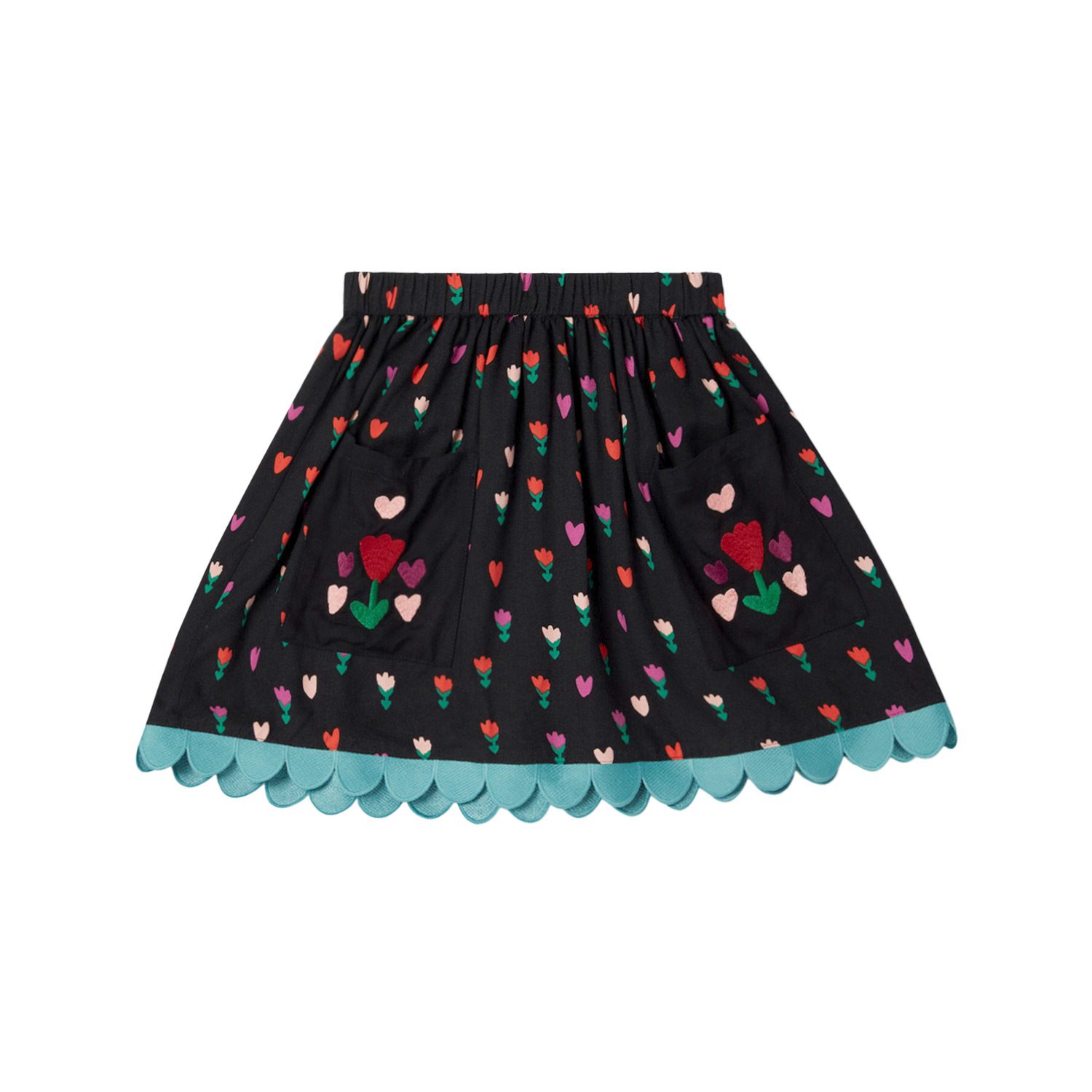 Юбка STELLA McCARTNEY Девочки 3 года черный/разноцветный