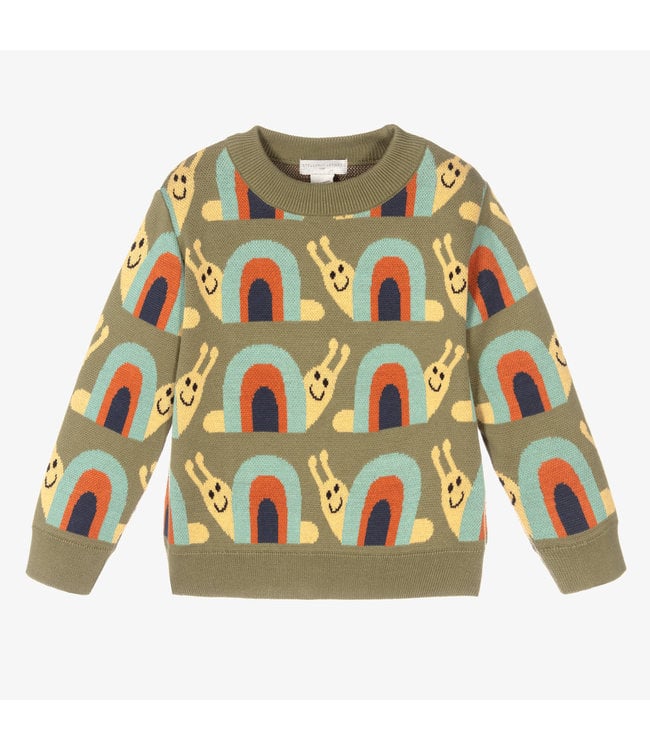 Пуловер STELLA McCARTNEY Мальчики зеленый 2 года