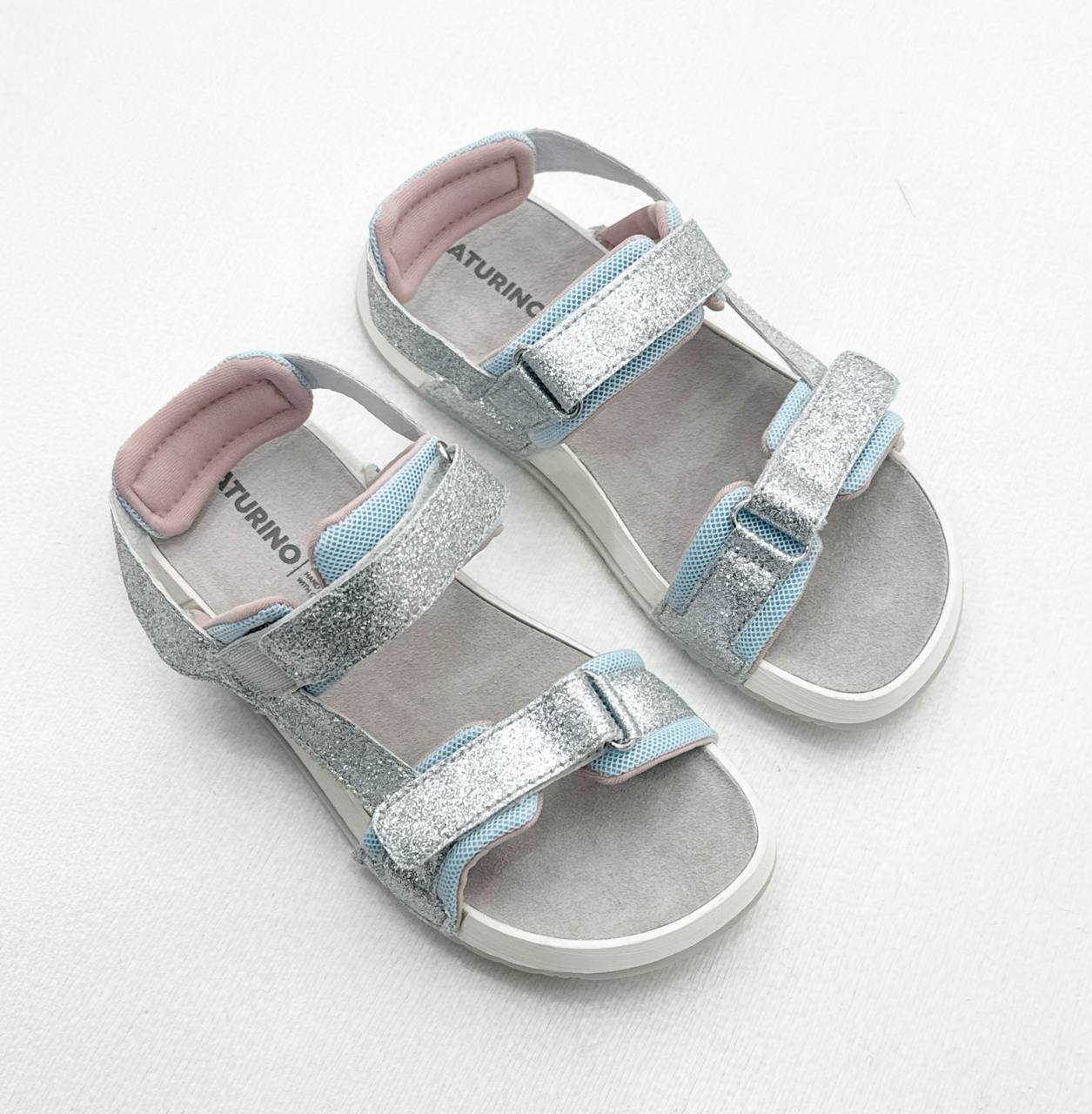 Сандалии NATURINO Девочки Серебрянный 32