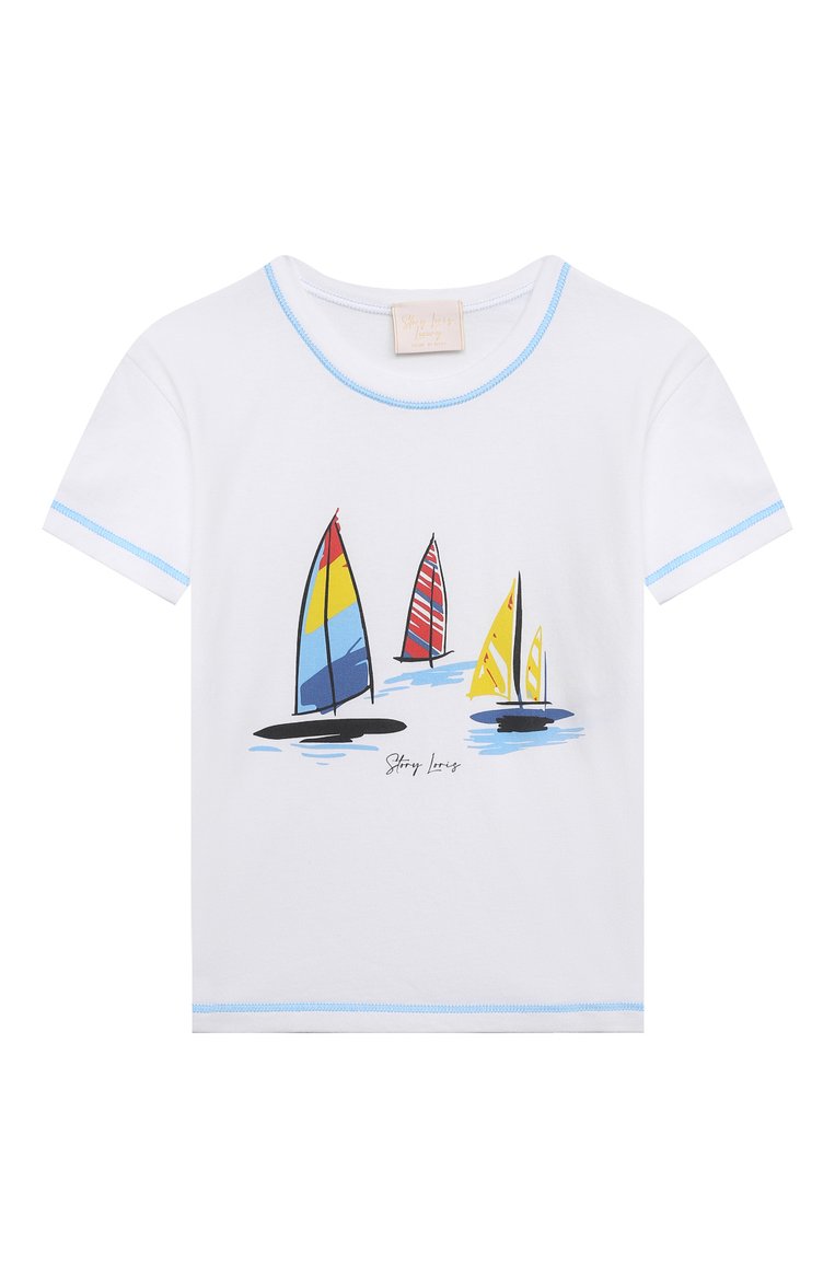 Футболка STORY LORIS LUXURY белый Мальчики 6 лет