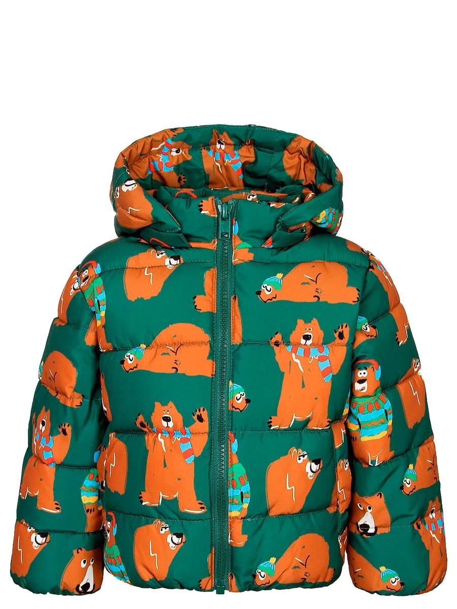 Куртка STELLA McCARTNEY Мальчики зеленый/разноцветный 24 м
