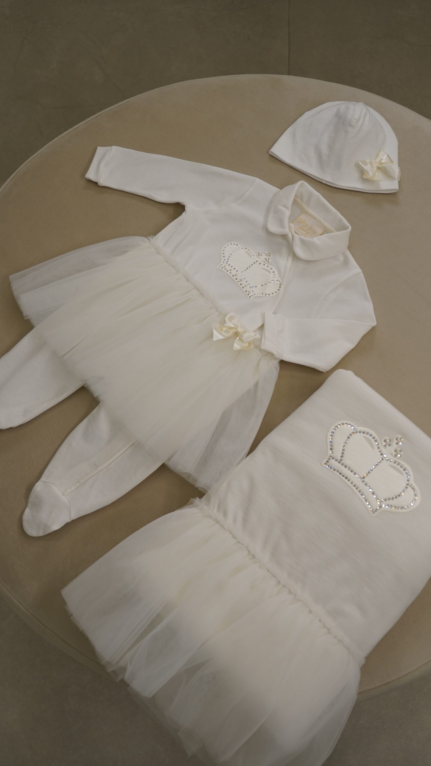 Подарочный набор STORY LORIS Девочки Молочный 3м