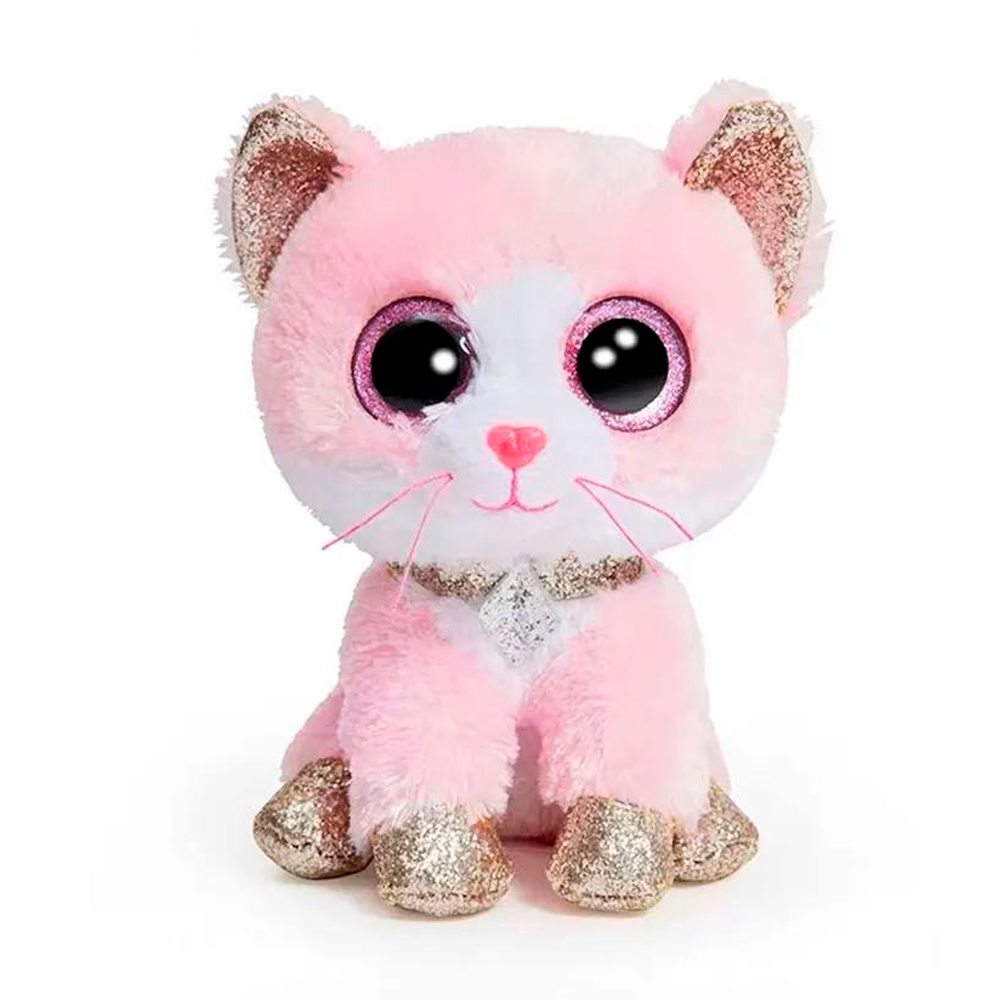 Мягкая игрушка TY розовая кошка Fiona
