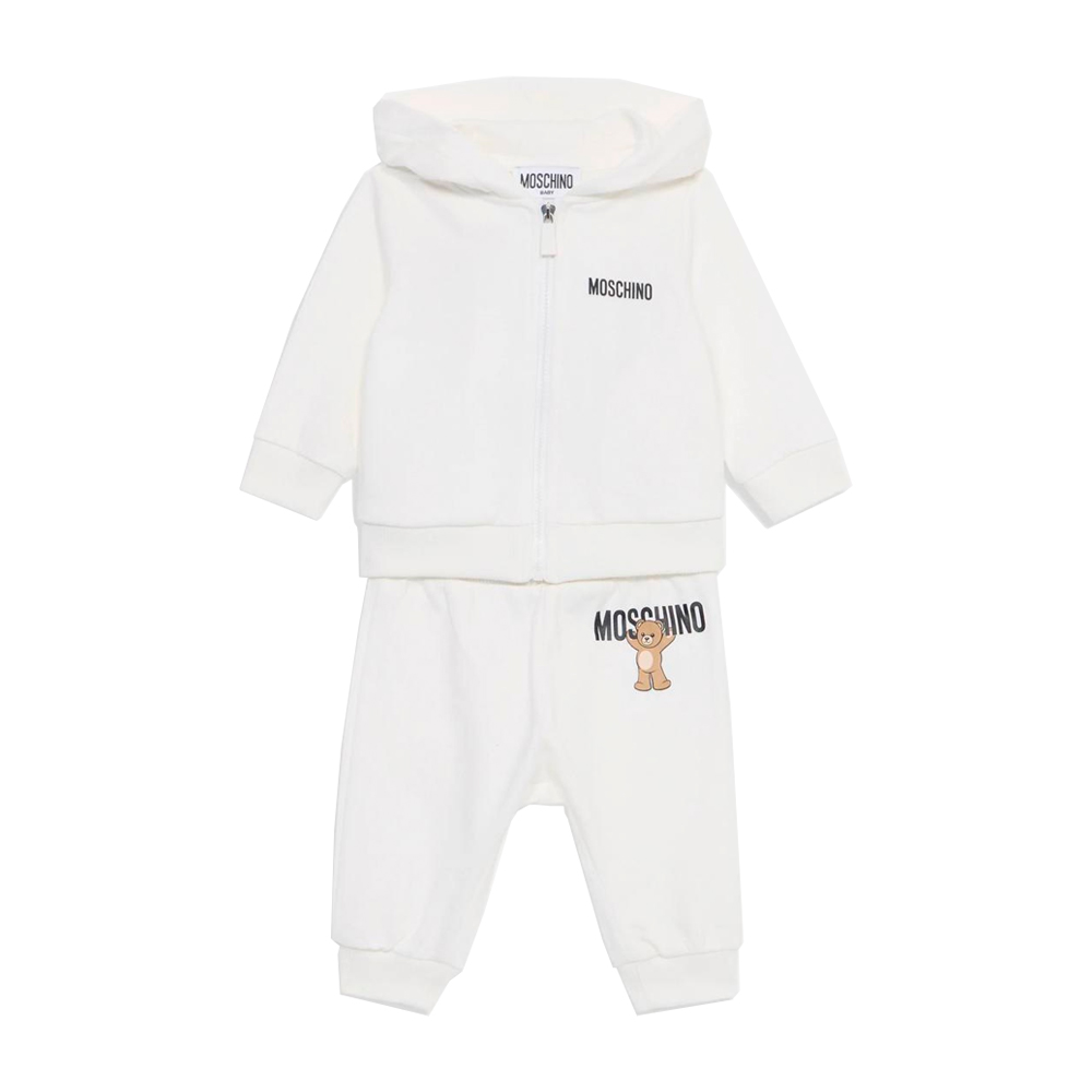 Толстовка с брюками MOSCHINO Универсальный Белый 12-18 мес