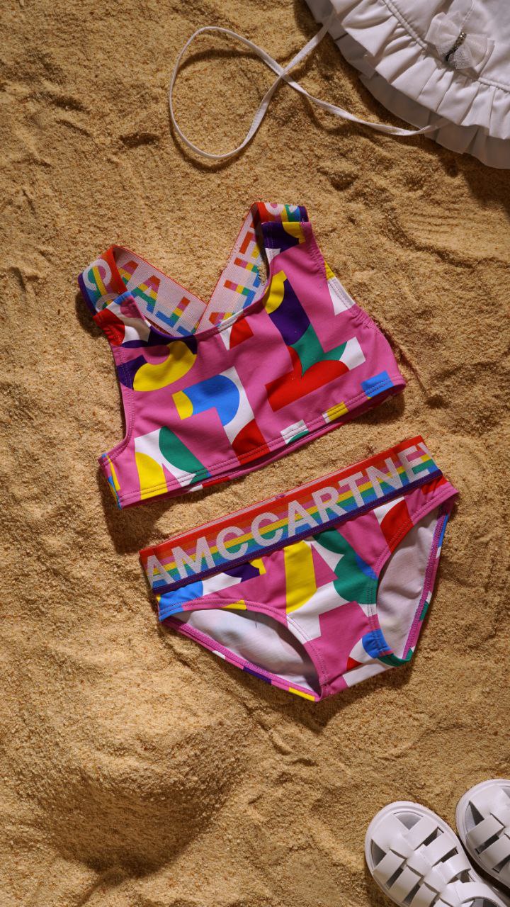 Купальник STELLA McCARTNEY розовый/разноцветный Девочки 5 лет