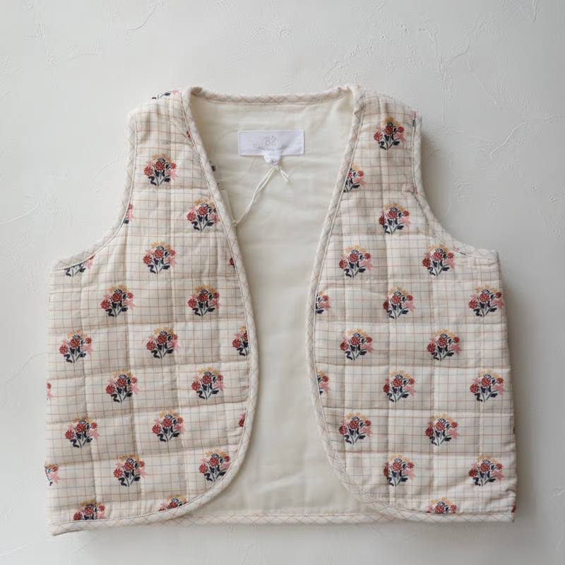 Жилет C'ERA UNA VOLTA Девочки кремовый 2 года