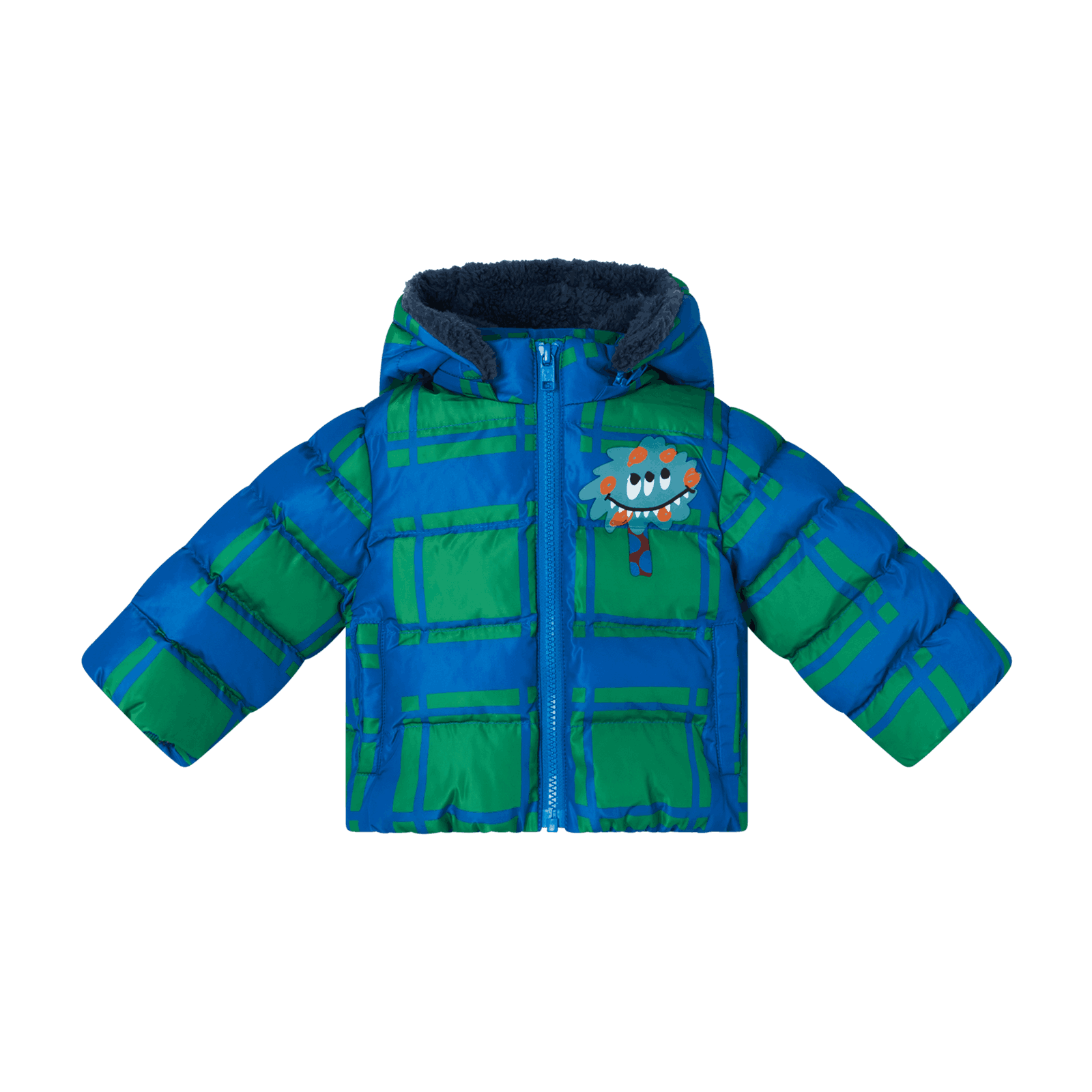 Комбинезон утепленный STELLA McCARTNEY Мальчики зеленый/синий 18 м