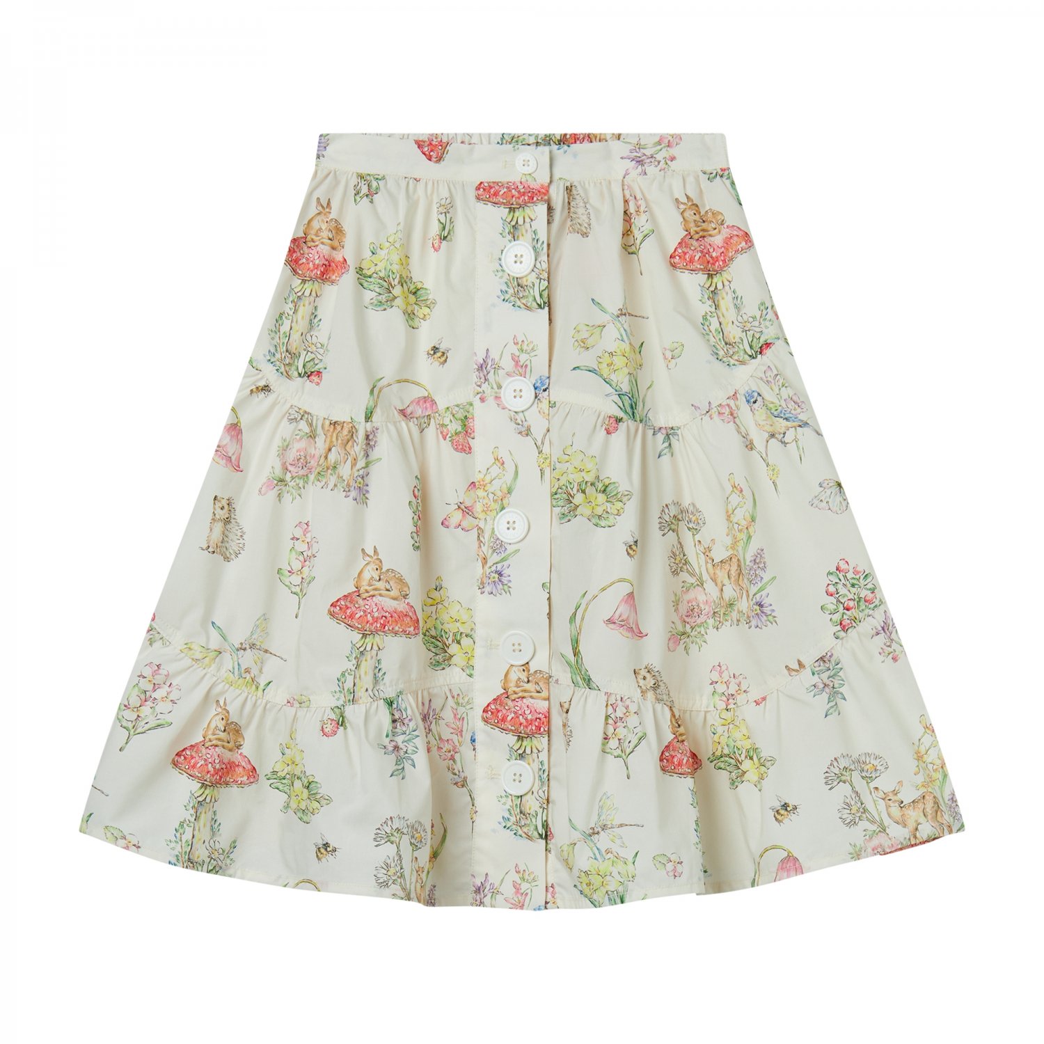 Юбка STELLA McCARTNEY Девочки молочный/разноцветный 6лет