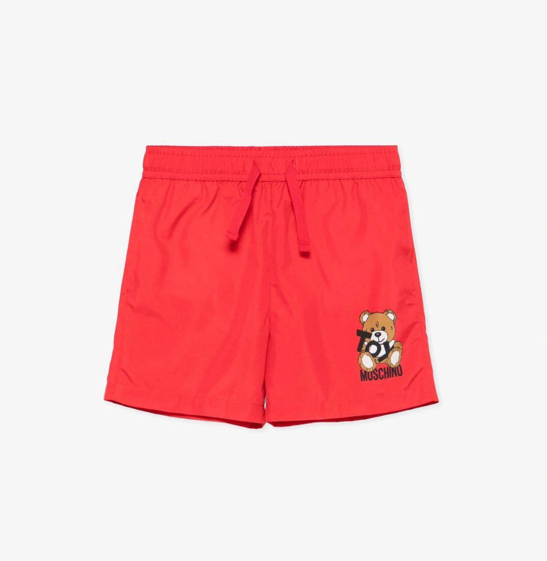 Шорты для плавания MOSCHINO Мальчики Красный 4года