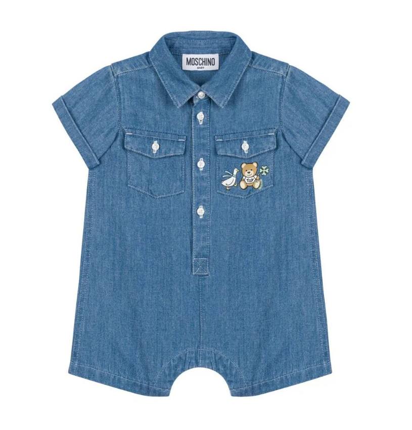Комбинезон MOSCHINO Универсальный синий 6-9м