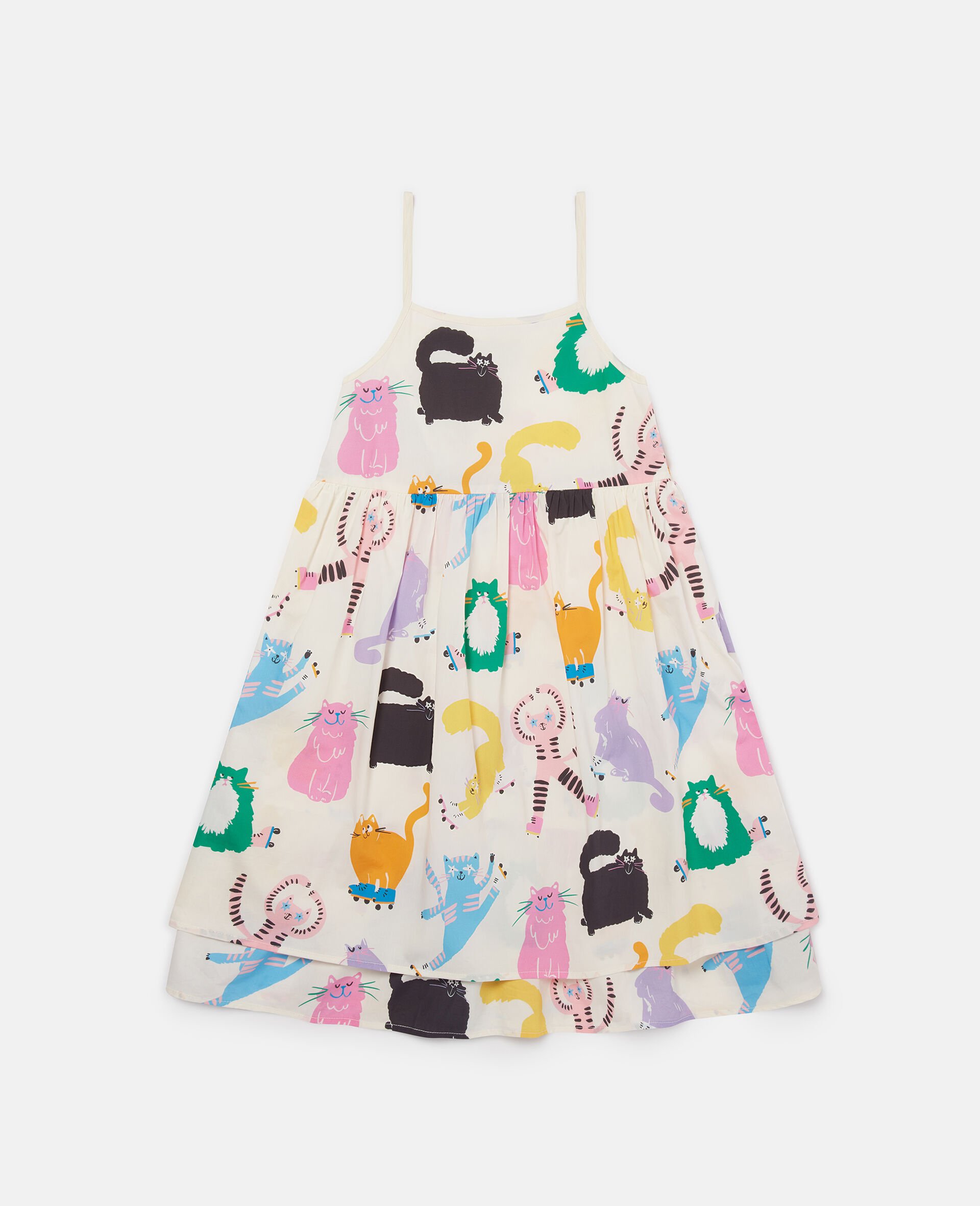 Платье STELLA McCARTNEY Девочки молочный/разноцветный 4года
