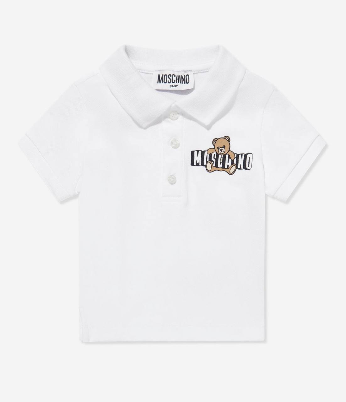 Поло MOSCHINO Мальчики Белый 2 года
