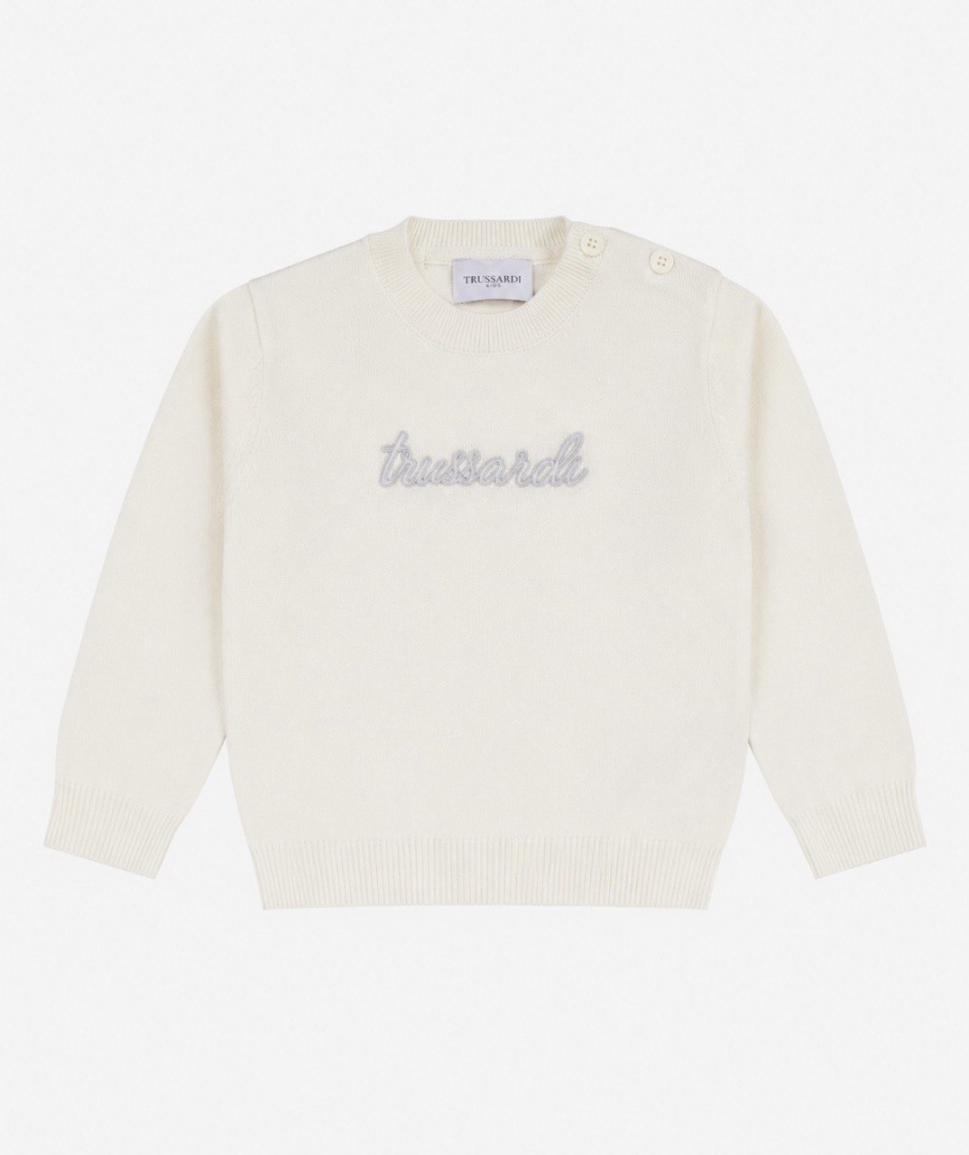 Джемпер TRUSSARDI Девочки белый 6 лет