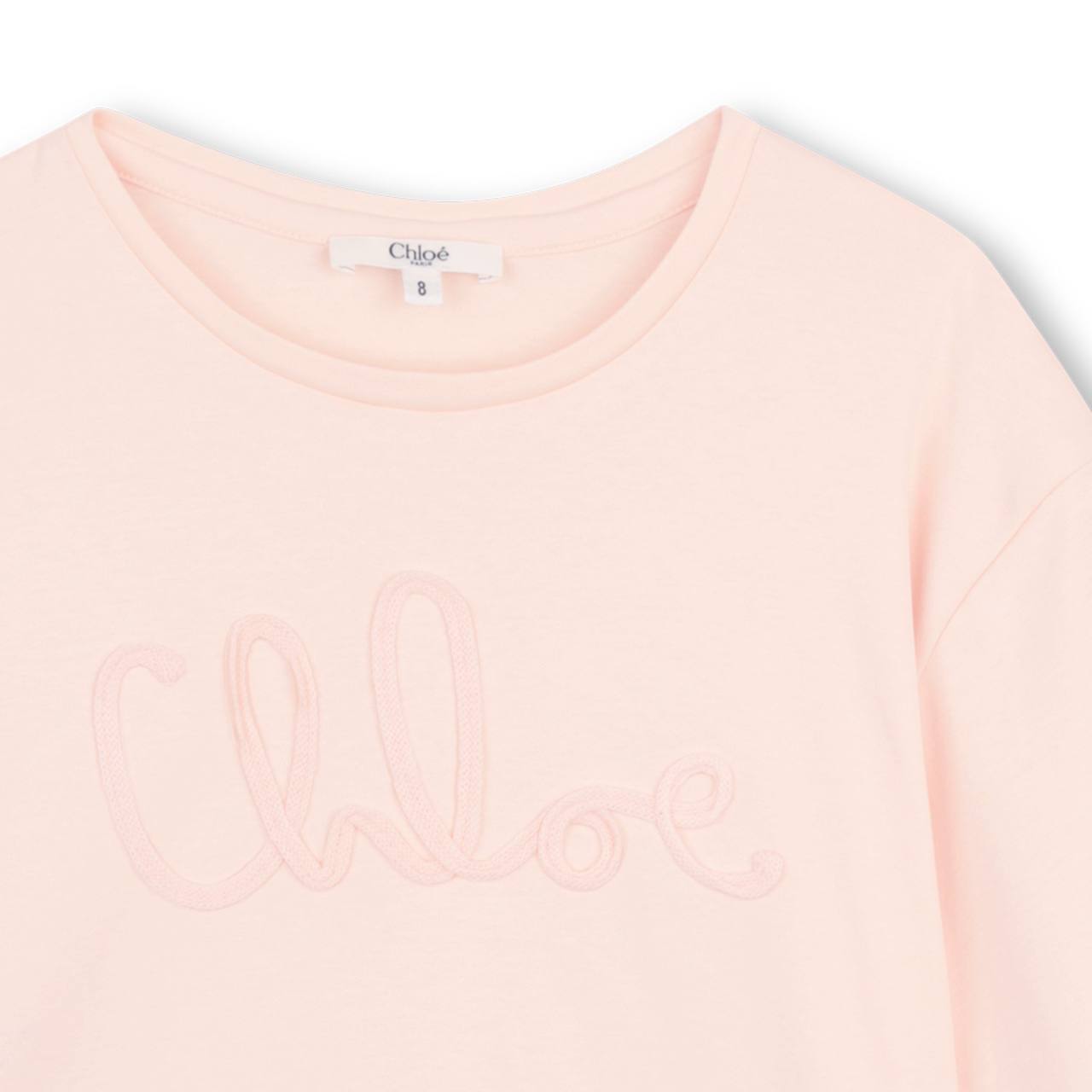 Футболка CHLOE Девочки светло-розовый 12 лет — изображение 2