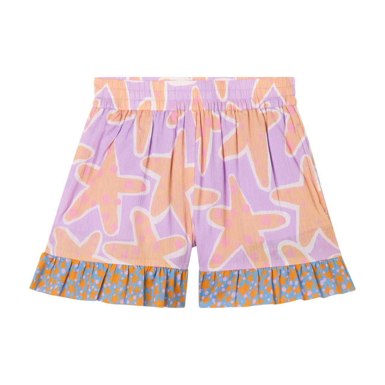 Шорты STELLA McCARTNEY Девочки сиреневый/желтый 4 года