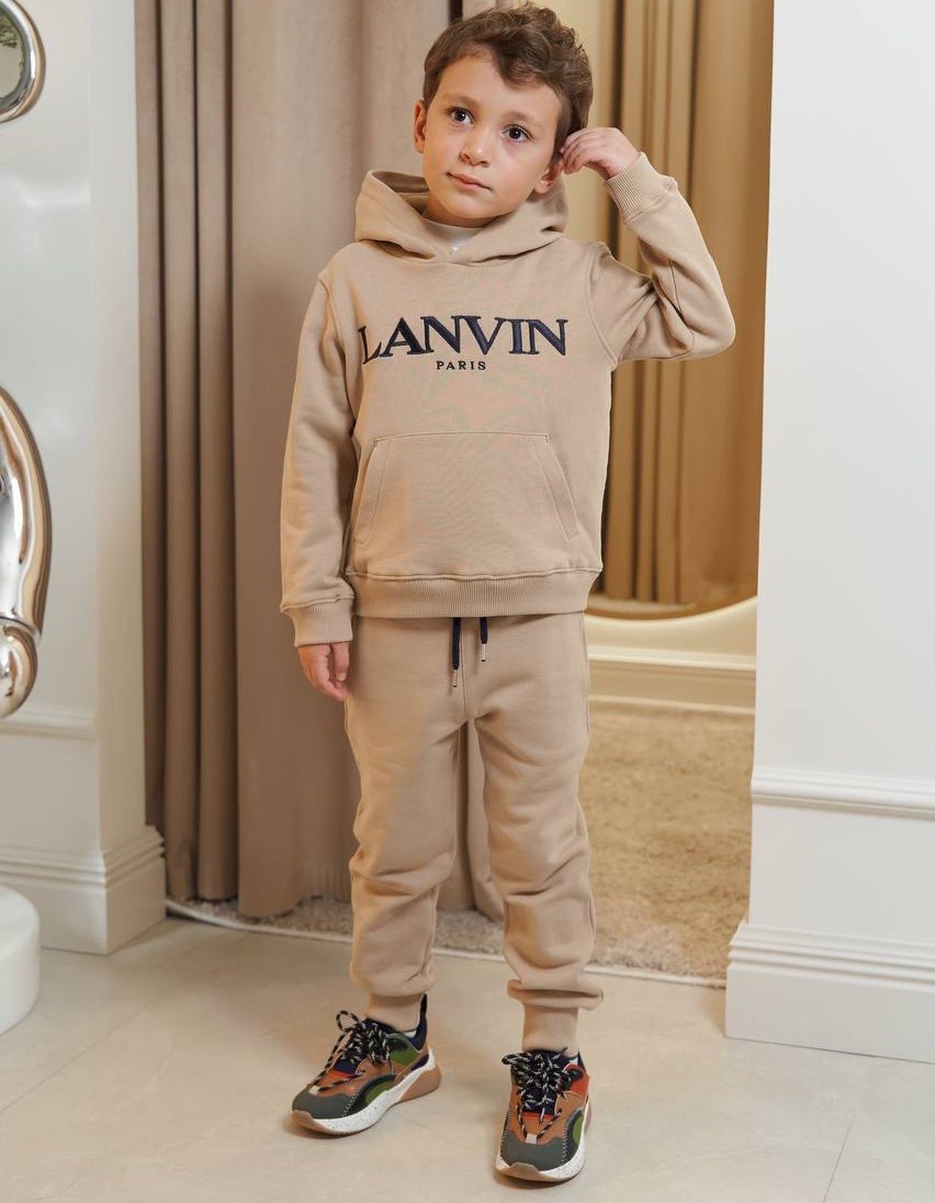 Толстовка LANVIN бежевый Мальчики 12 лет — изображение 2