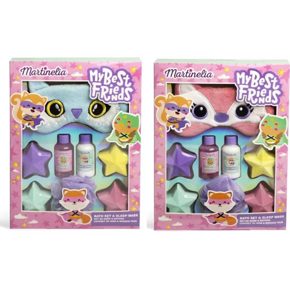 Martinelia набор для ванны и маска, mbf bath & eye mask set (assorted)