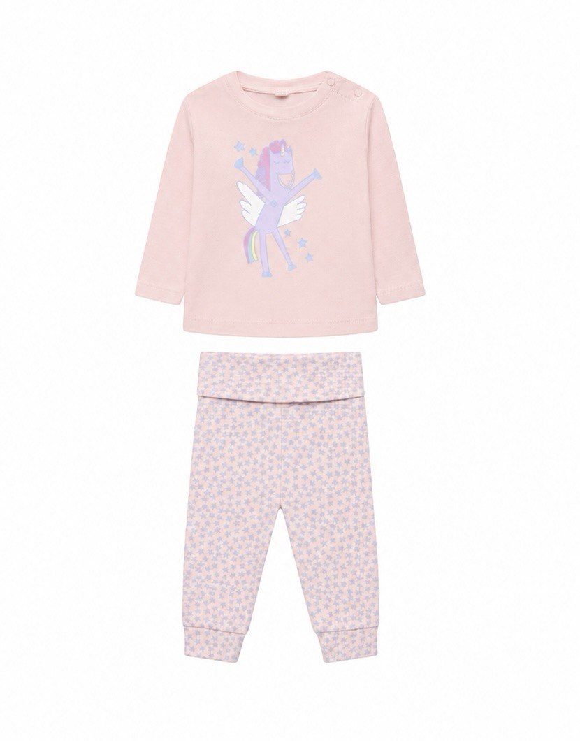 Кофта с брюками STELLA McCARTNEY Девочки розовый/синий 6 м