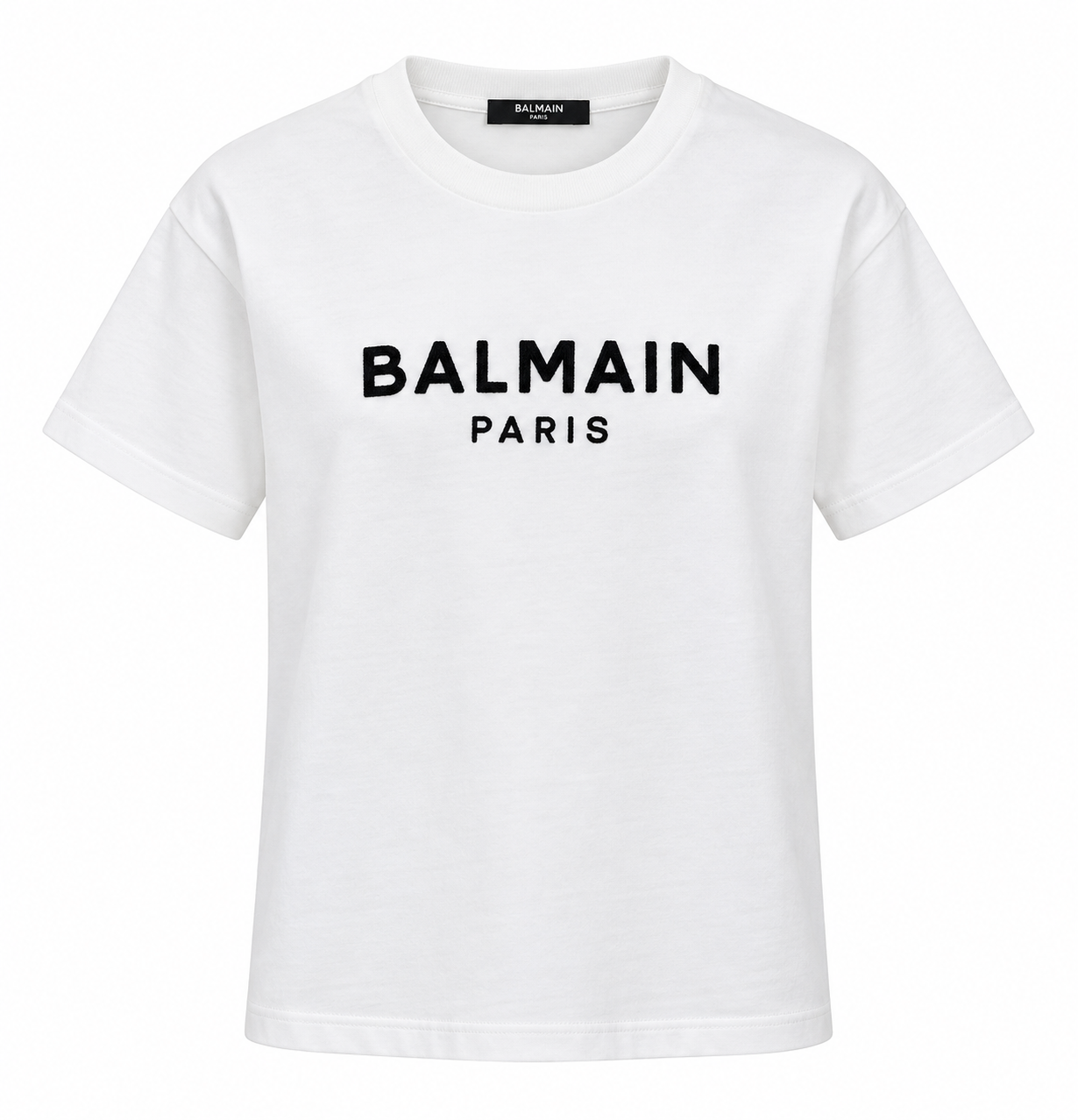 Футболка BALMAIN белый/черный Мальчики 8 лет