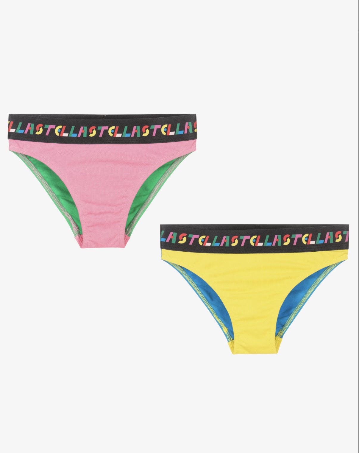 Трусы 2 шт STELLA McCARTNEY Девочки желтый/розовый 6 лет