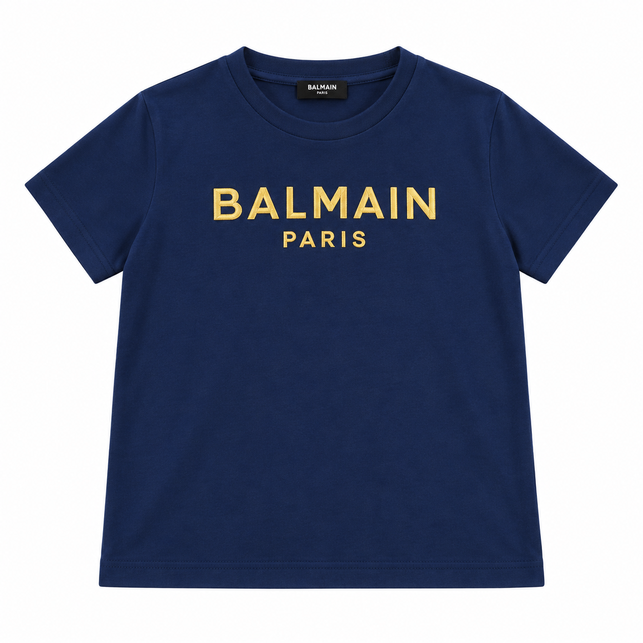 Футболка BALMAIN темно-синий/золотой Девочки 12 лет